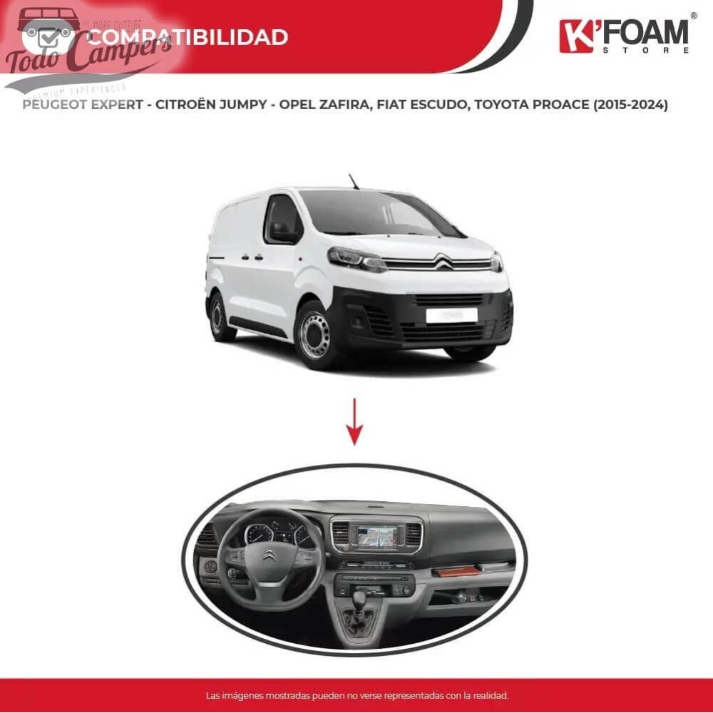 añade una cama a tu Expert, Jumpy, y otros modelos K0