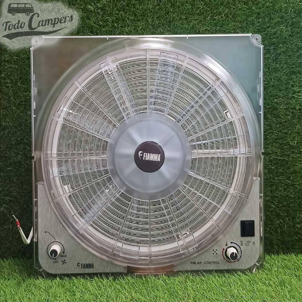 Ventoinha para claraboia Fiamma Kit Turbo-Vent F - 40x40 cm