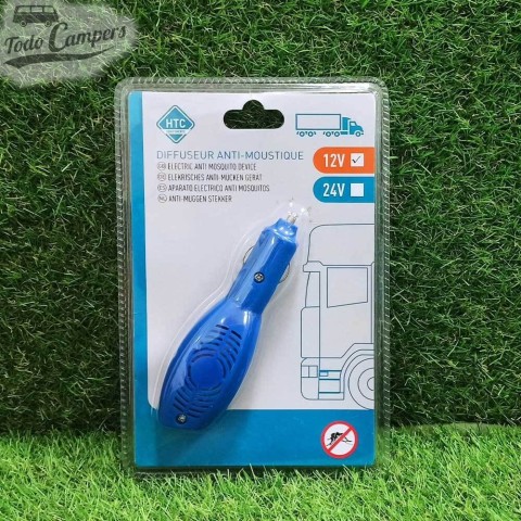 Antimosquitos de pastillas con toma de mechero a 12V