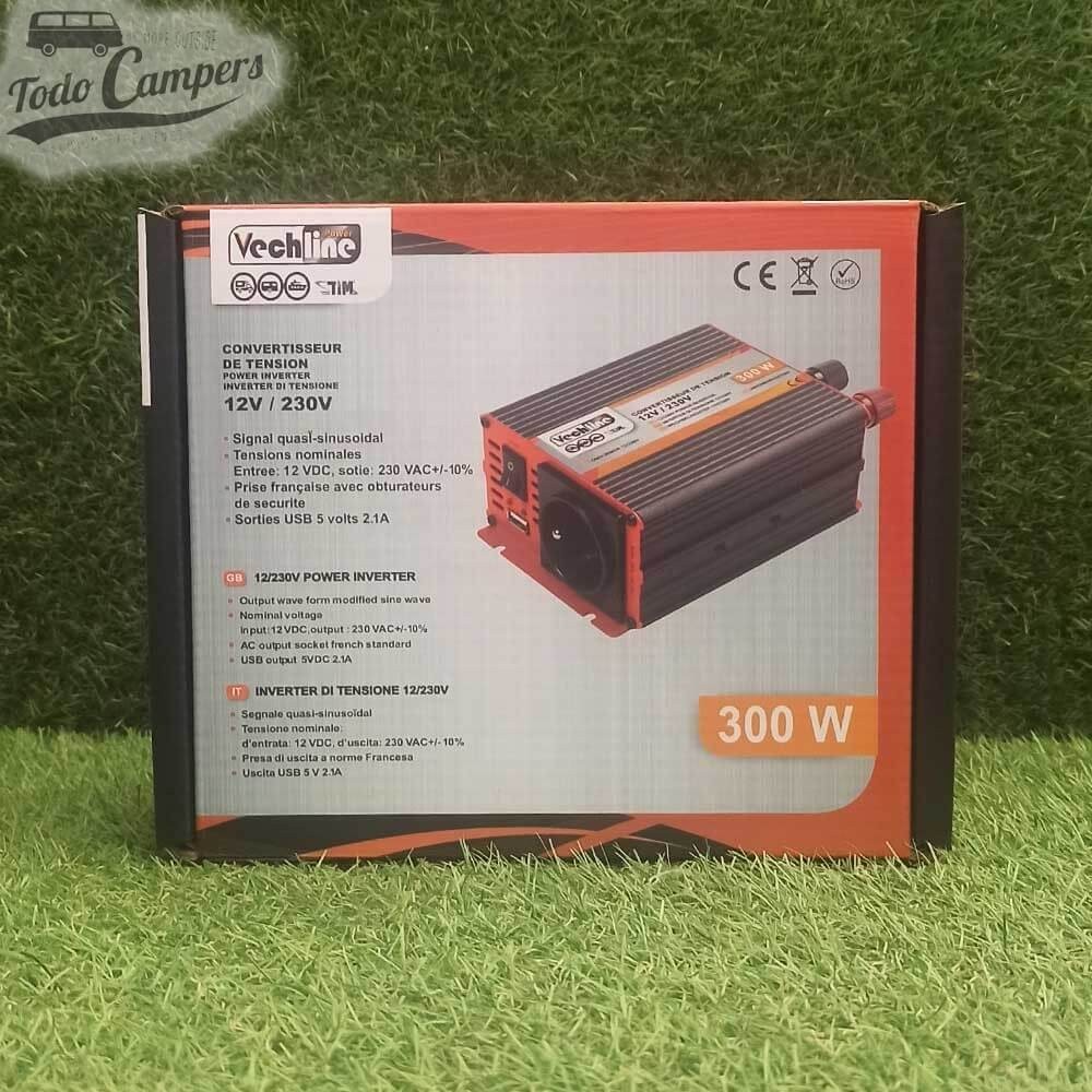 caja del Inversor de Onda rectificada VECHLINE de 300 W