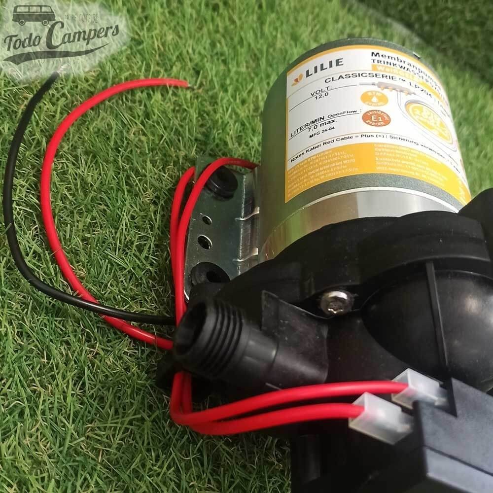 perfil da bomba de água de pressão Lilie de 7 l/min.