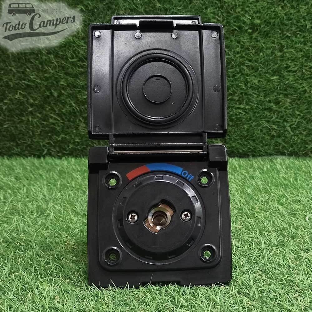 Ducha exterior de agua fría y caliente