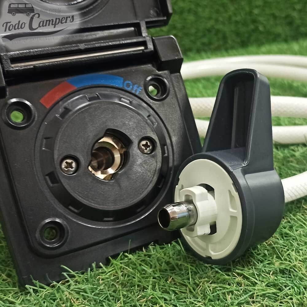 Toma de ducha exterior de conexión rápida a manguera