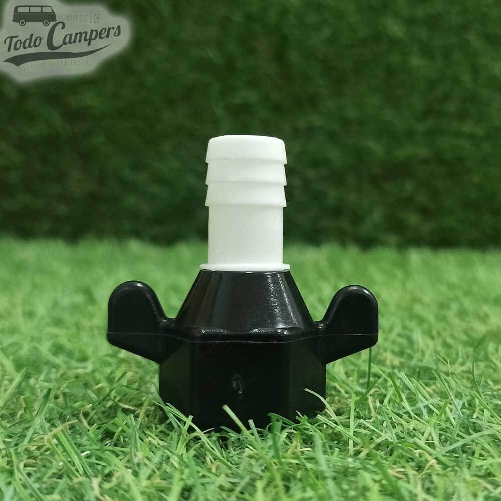 Ligador direito para bomba Lilie e Shurflo - 12 mm