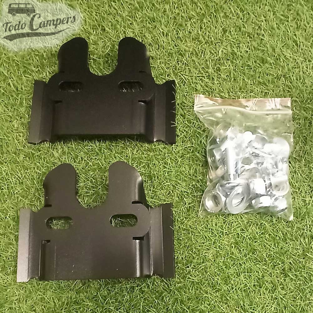 Piezas de sujeción específicas para la instalación de la suspensión neumática en Ducato