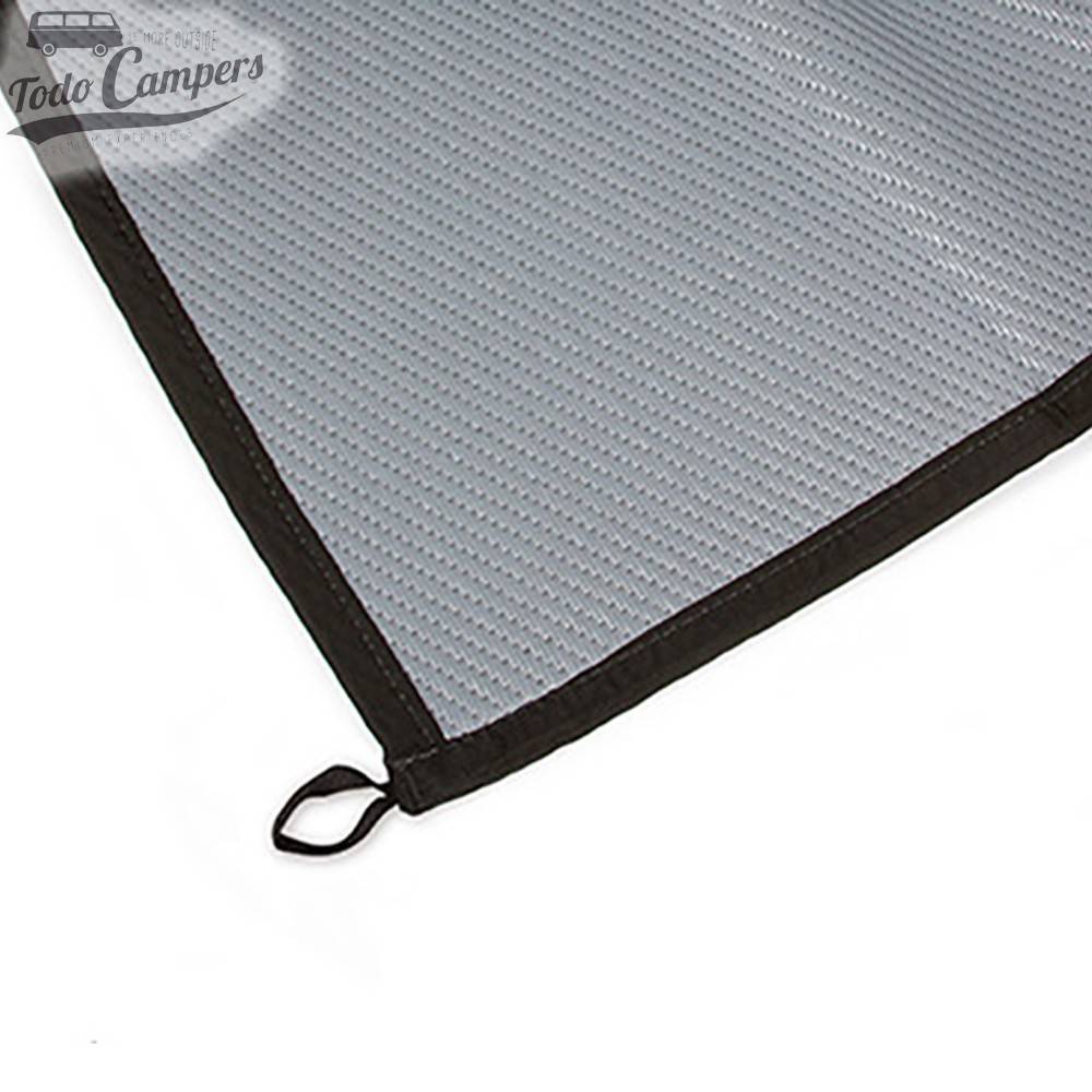 Detalle Fiamma Patio Mat. Furgoneta camper, autocaravana o caravana