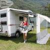 Fiamma Patio Mat plegado. Furgoneta camper, autocaravana o caravana