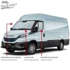 luna frontal + ventanillas de conductor y acompañante GREY EDITION para Iveco Daily desde 2015
