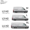 Aislantes térmicos GREY EDITION VW Crafter y MAN desde 2017 - Cabina