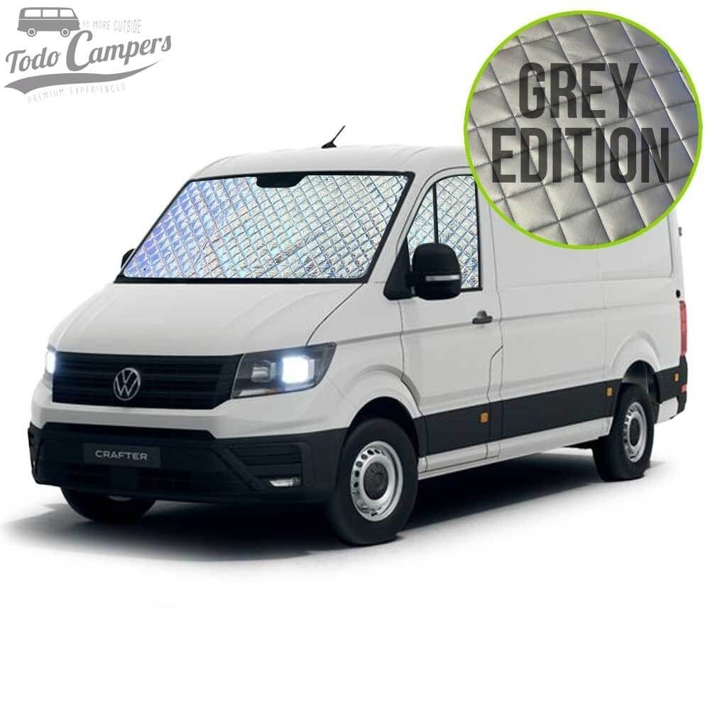 Cortinas Isotérmicas GREY EDITION VW Crafter desde 2017 - Cabine