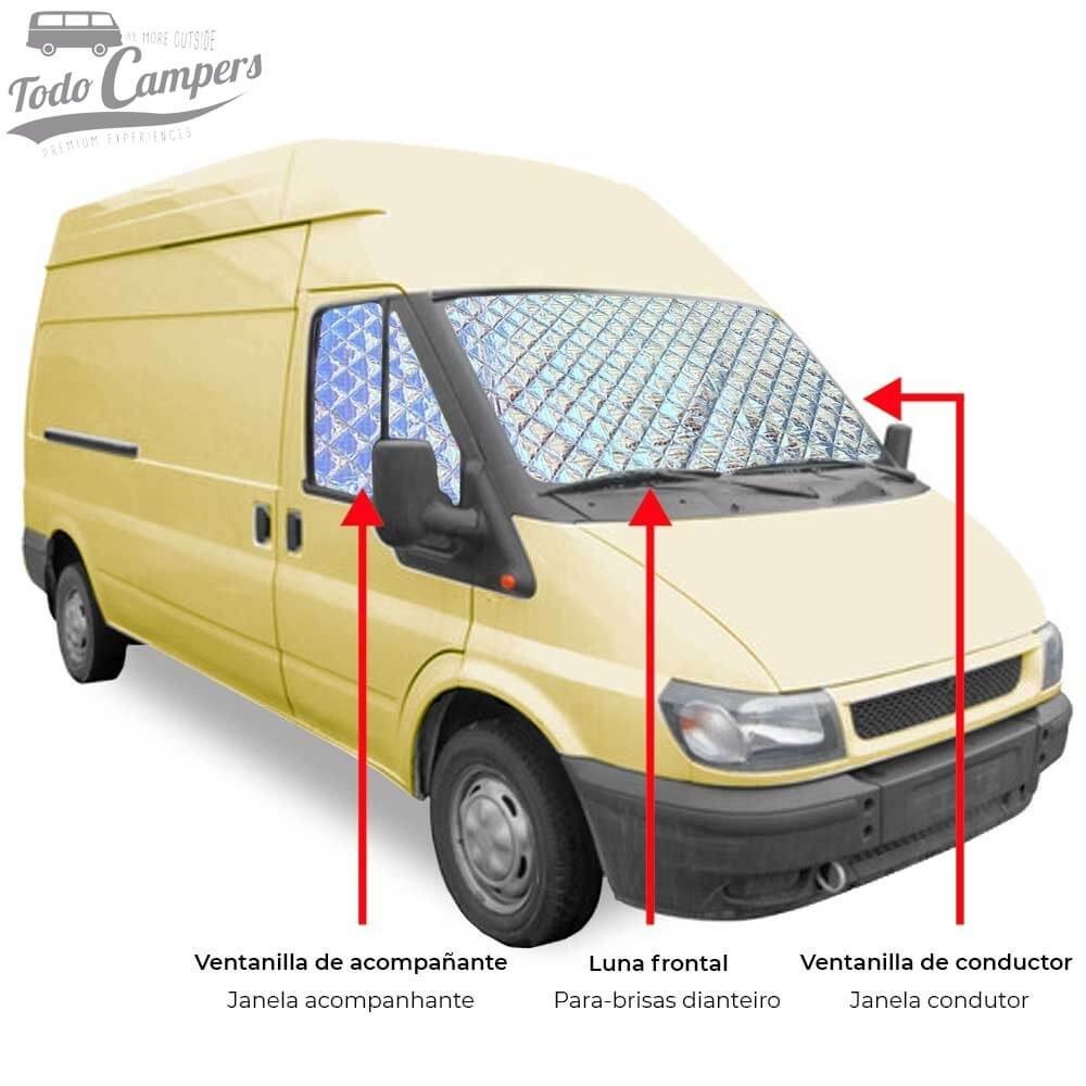 CABINA DE 3 piezas Aislantes térmicos BLACK EDITION