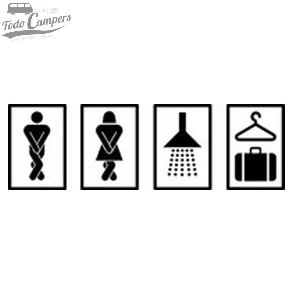 Usa la cabina avancé Como ducha, WC, cocina o almacenaje