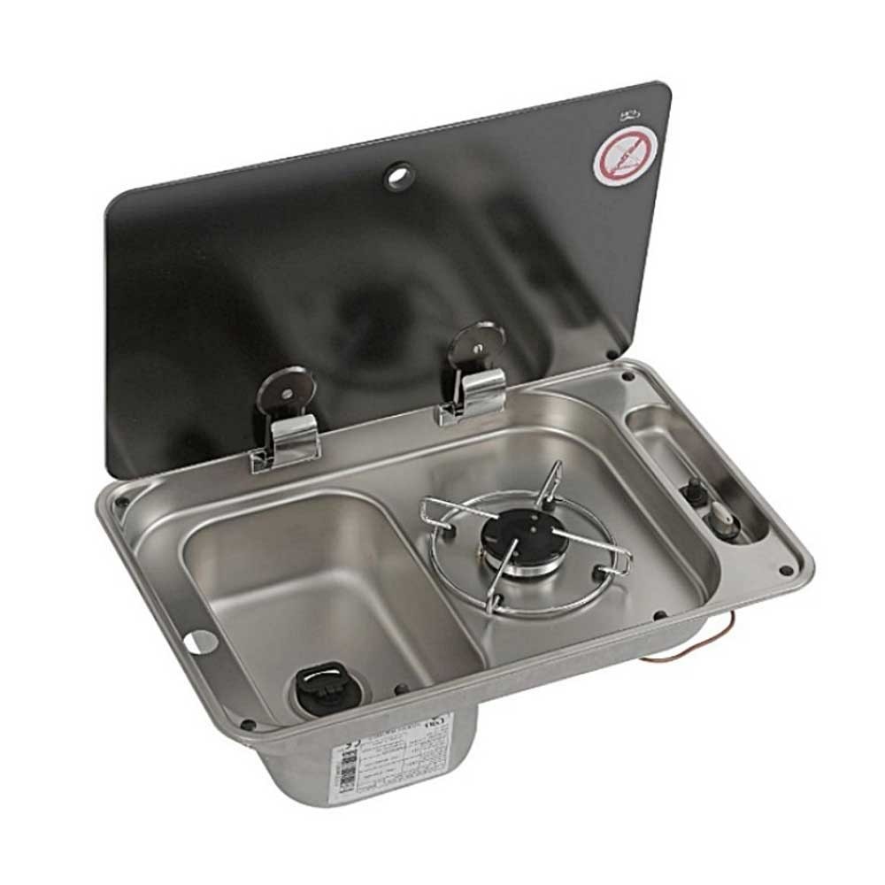 Fregadero-Cocina 1 quemador CAN FL1324 - Seno lado izquierdo