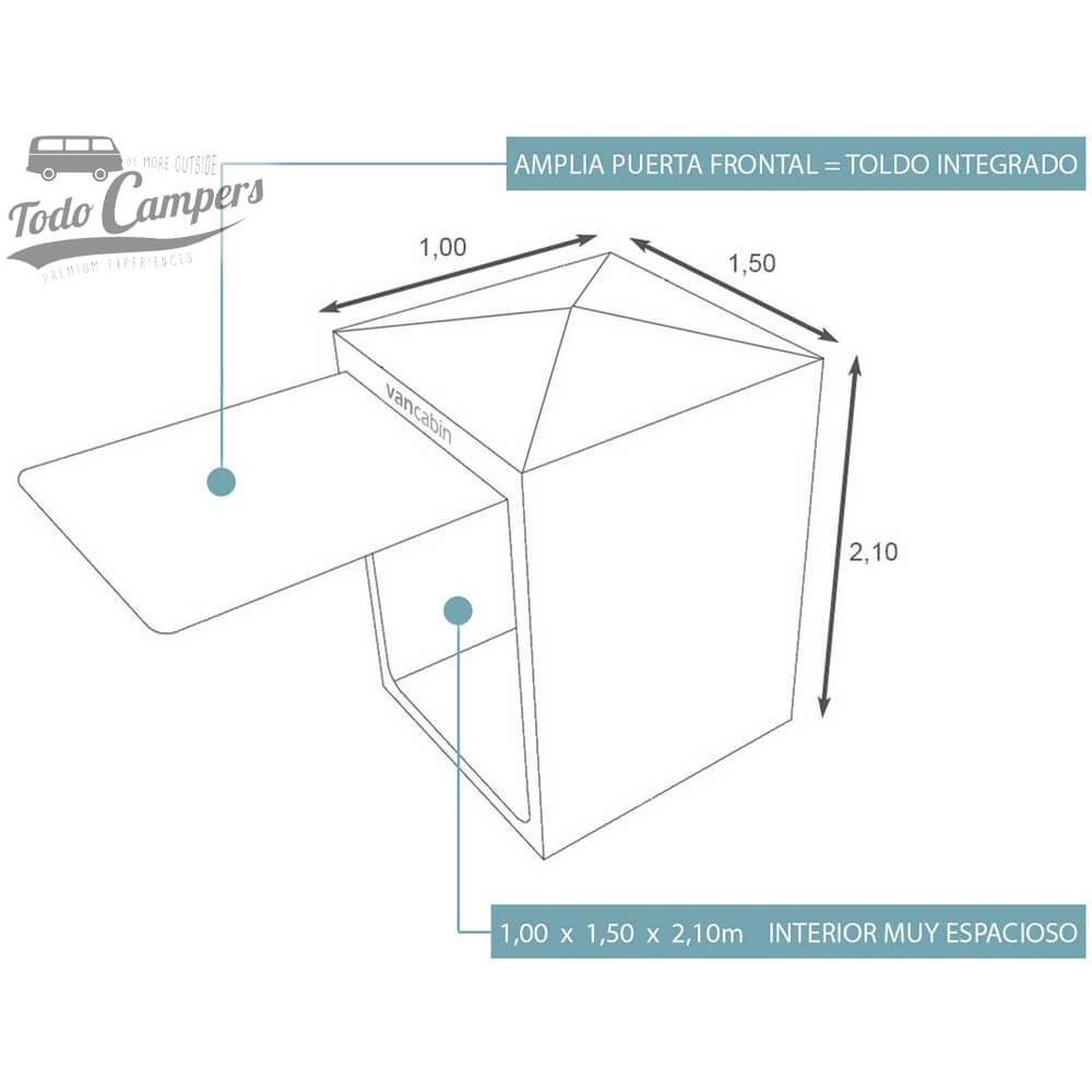 medidas avancé para Volkswagen T5, T6