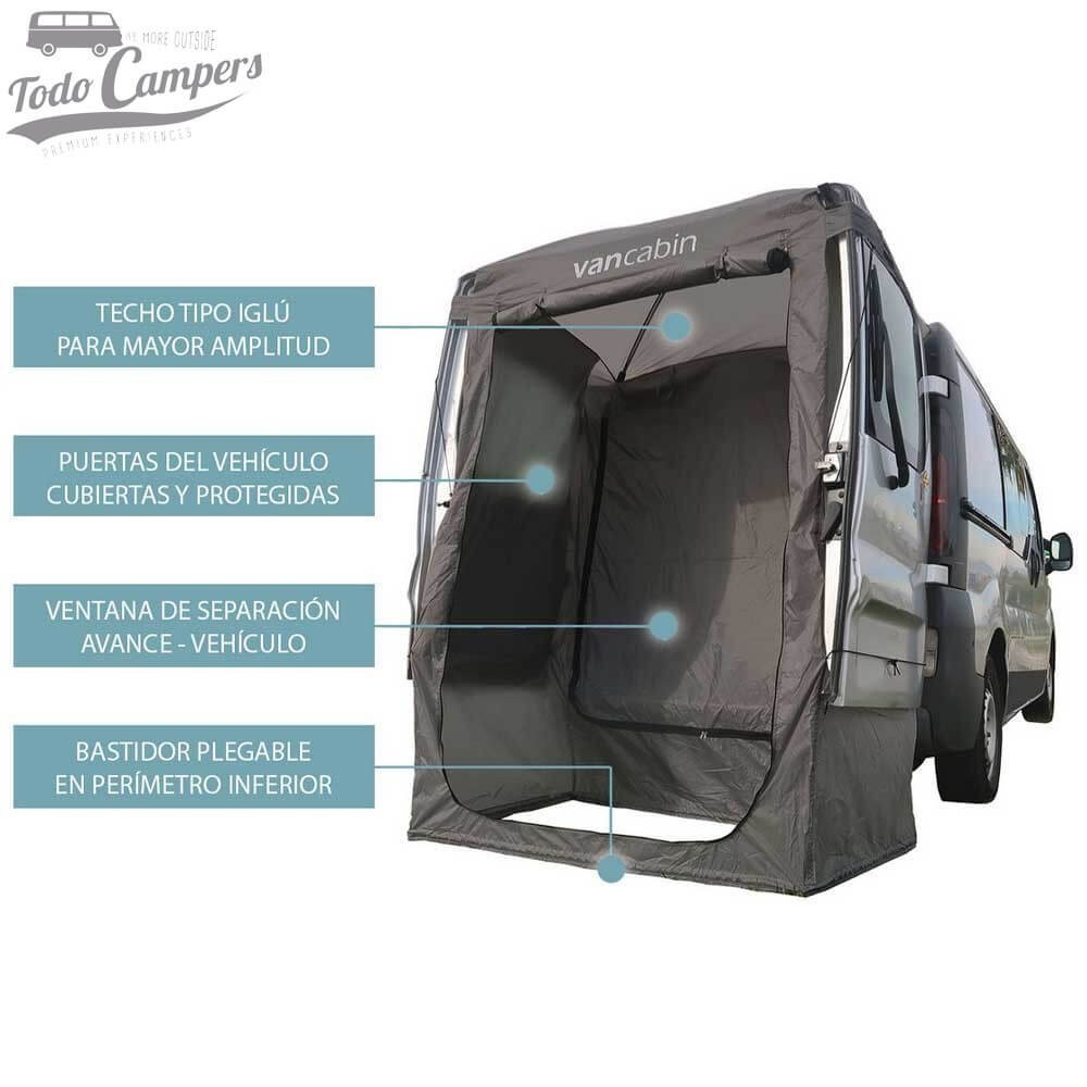 Características del avancé de Vancabin T5