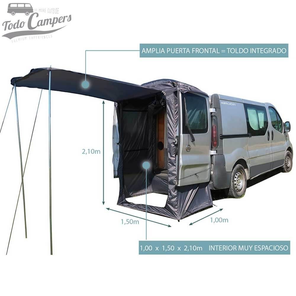 medidas de la cabina avancé de Trafic de doble puerta
