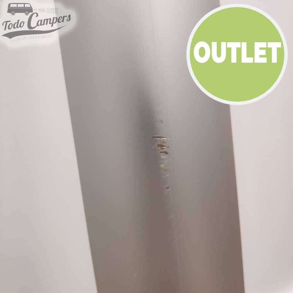 OUTLET: Perfil de aluminio de 2,2 metros (abierto 2 lados)