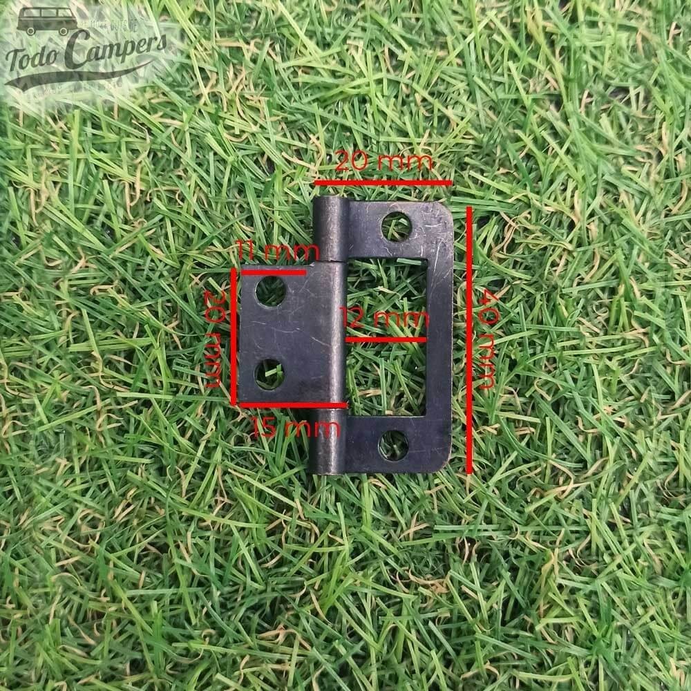 Medidas de las bisagras de 40 mm