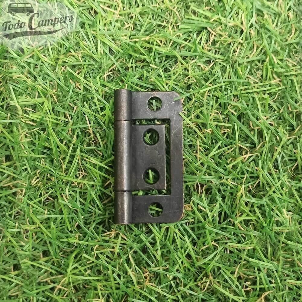 Medidas de la bisagra plana tipo inglesa de 40 mm cerrada