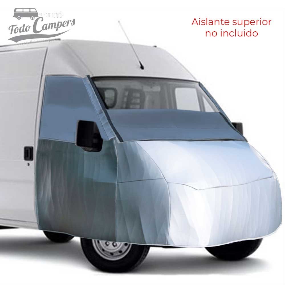 Aislante térmico exterior para zona inferior y superior con ventana (no incluido)