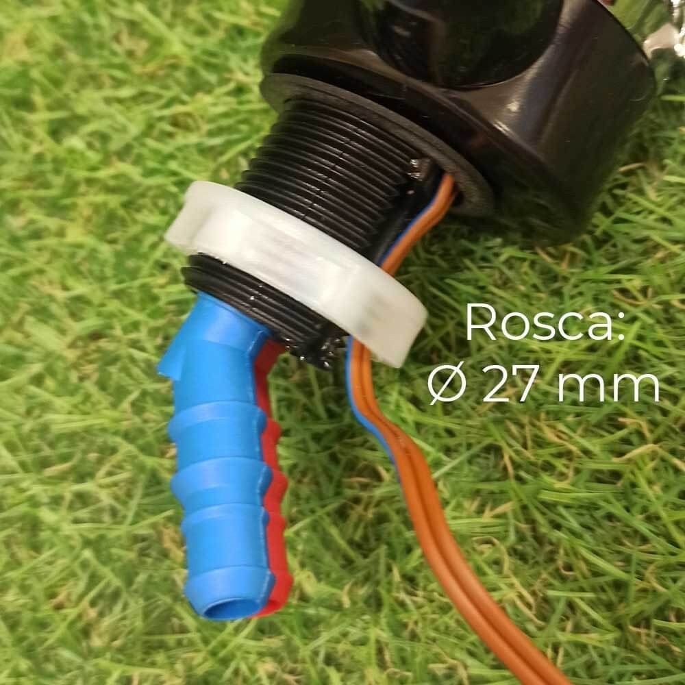 Rosca de encastre: Ø 27 mm (perfecto para agujeros de encastre de Ø 30 mm).