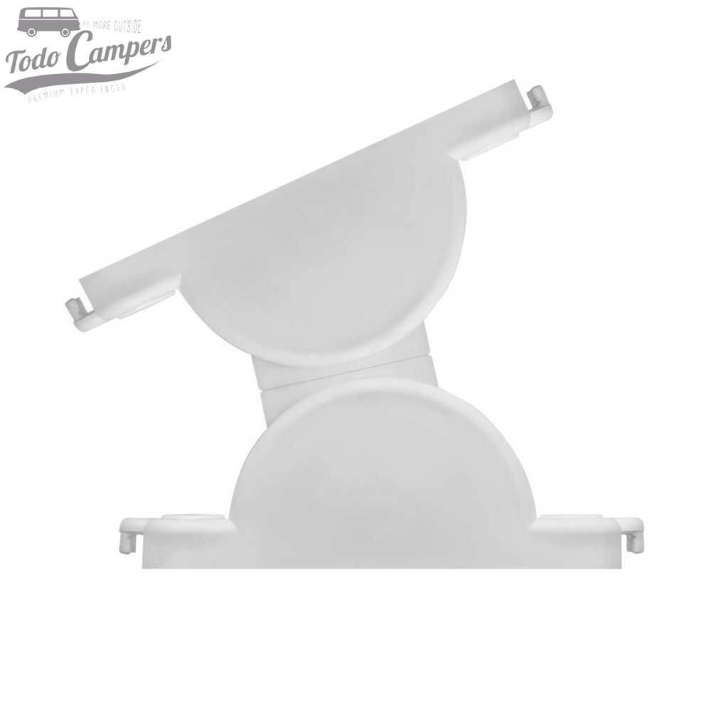 Retenedor de puertas magnético extrafuerte de 10 Kg - 38 grados