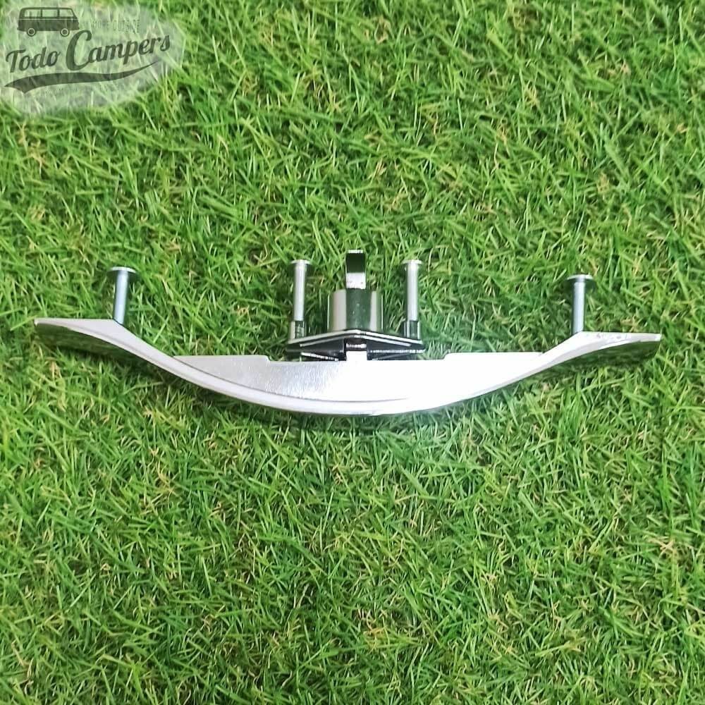 Botão de alavanca longo LKM-01. Cor: Cromado (brilhante).