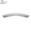 Tirador de zamaq curvo para armarios y cajones color Cromo - 216 mm