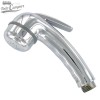 Cabezal de ducha de mano con pulsador Comet - Cromo