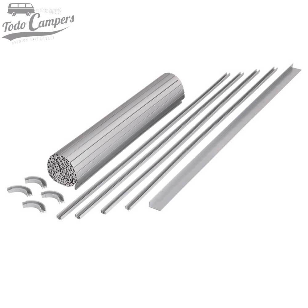Piezas de la persiana enrollable camper - Gris metalizado
