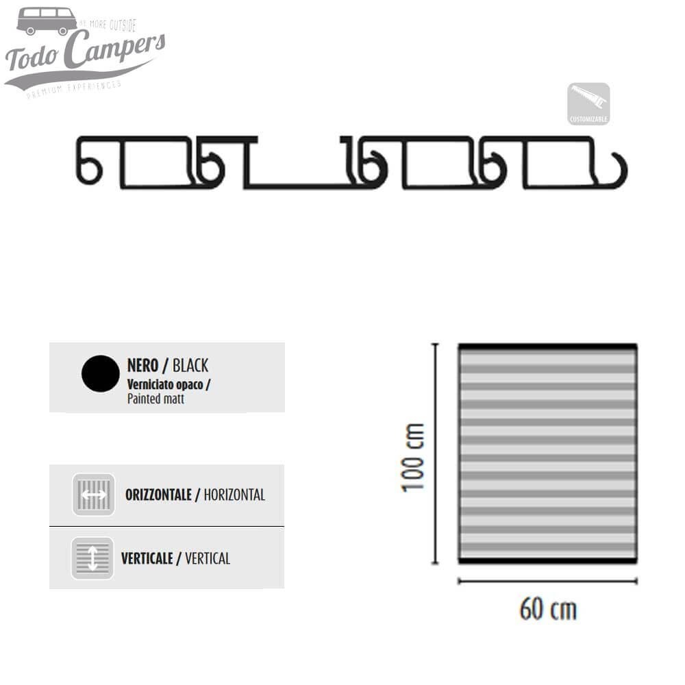 características da persiana enrolável cinza metalizada