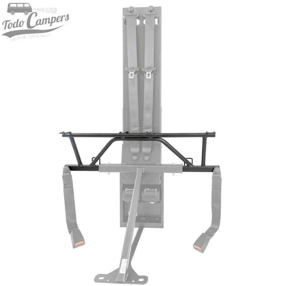 isofix colocado en estructura IVECO (no incluida)