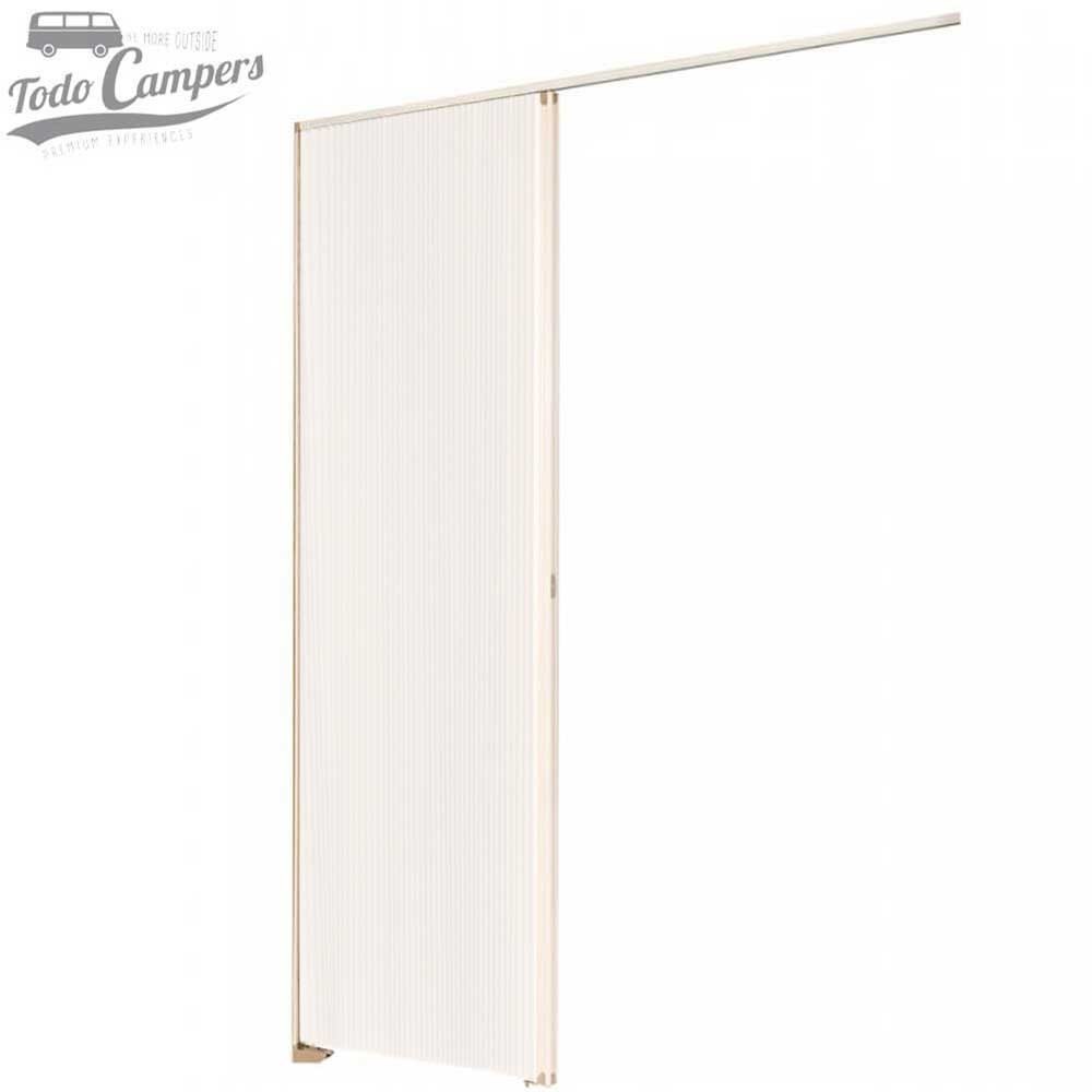 Perfil lateral de plástico con cierre imantado