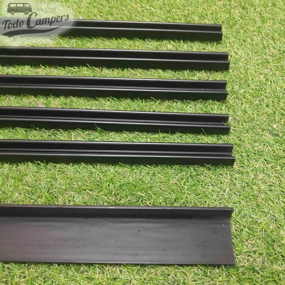 5 carriles guía y un embellecedor de 100 cm