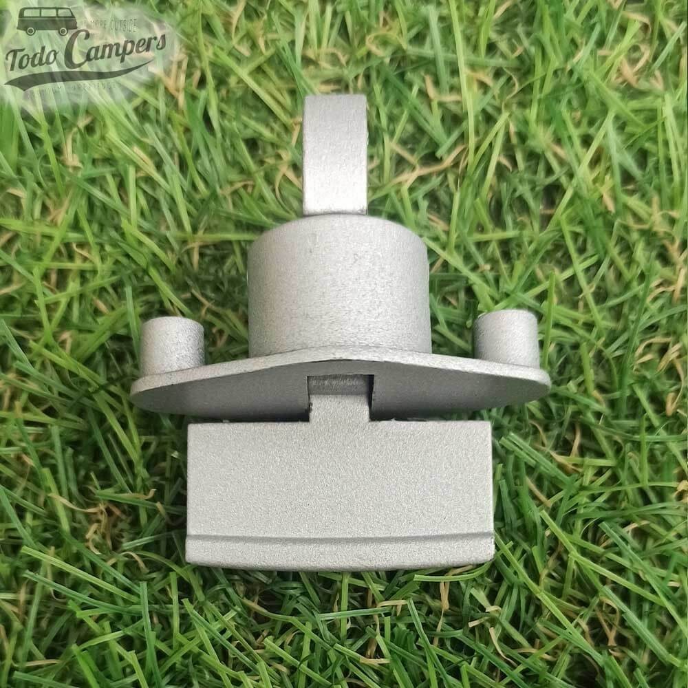 pulsador de palanca visto desde arriba