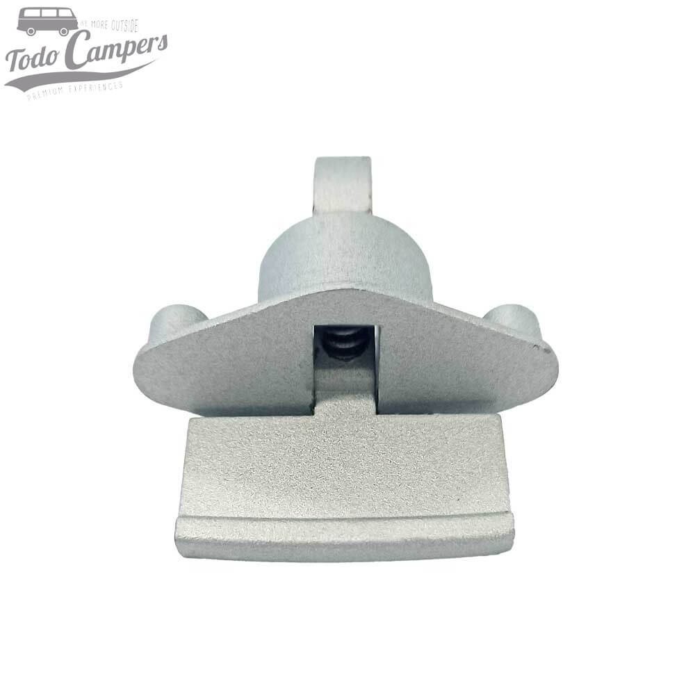 Pulsador de palanca corto LKM-03 para tiradores de cajones - Plata Cromo