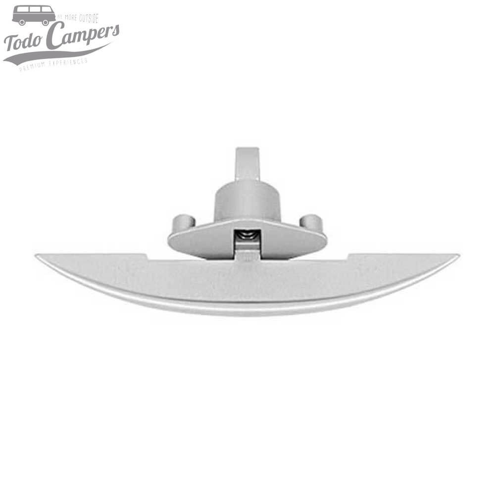 LKM-01 para tiradores de cajones en Plata Mate