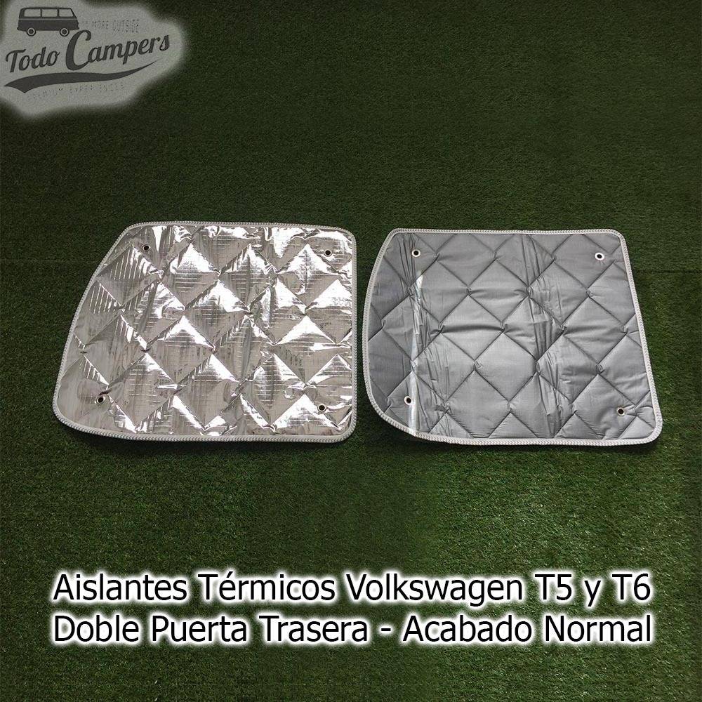 cortinas carrinha campervan duas portas traseiras acabamento normal vw t5 t6