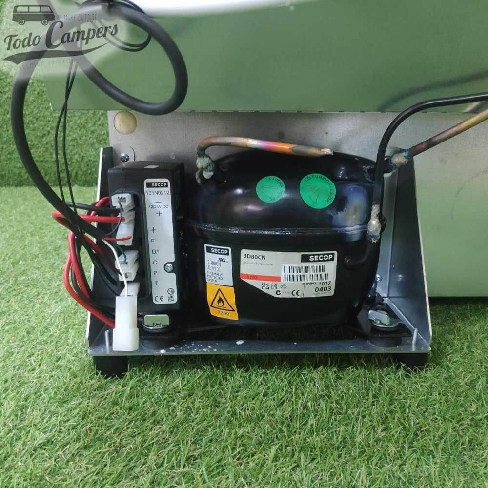compressor do frigorífico Webasto Freeline Slim de 140 litros