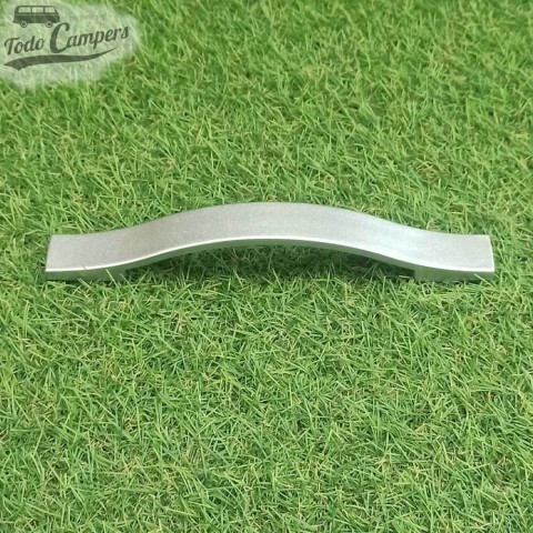Tirador de ABS para armarios y cajones color Plata satinada - 180 mm