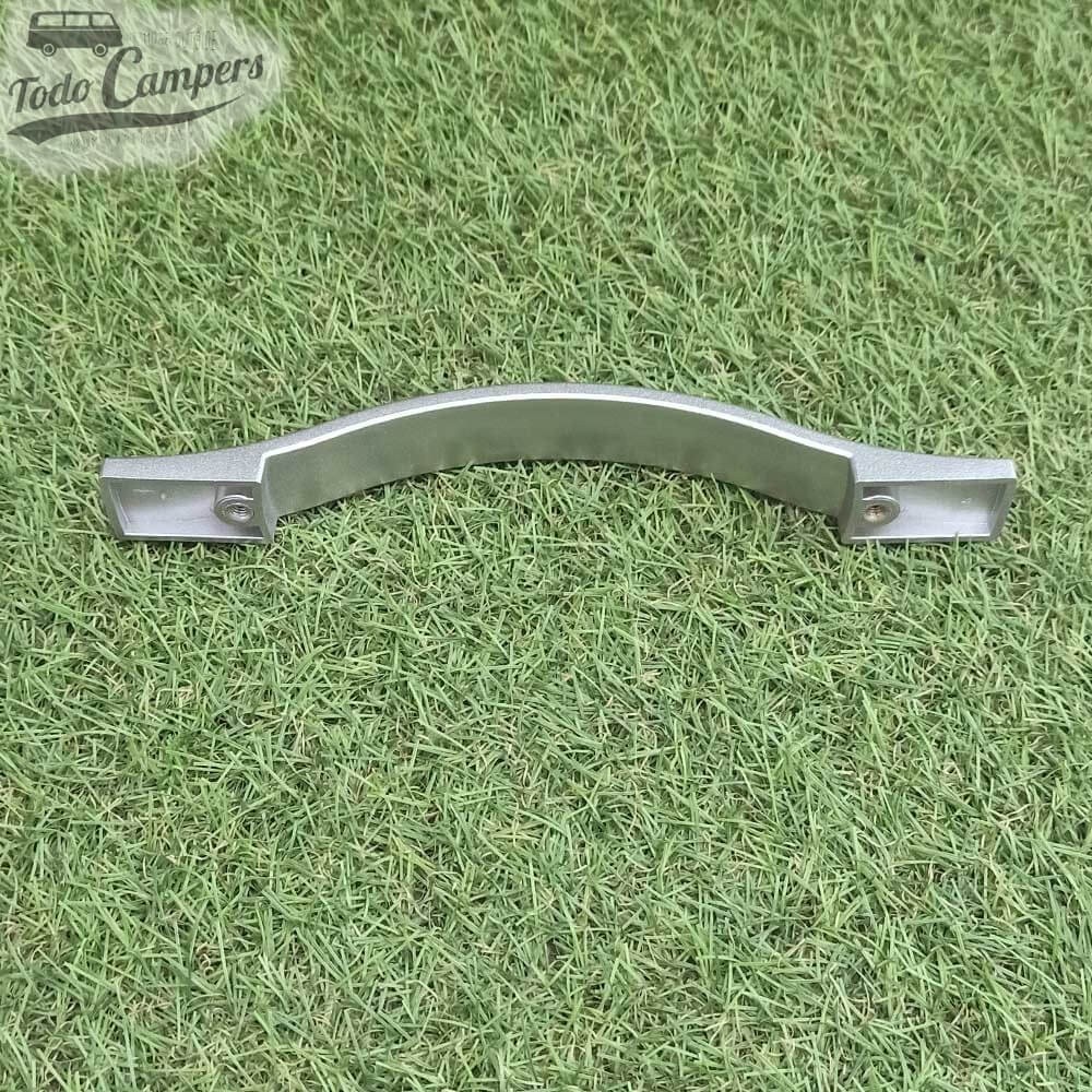 Tirador de ABS en Plata satinada