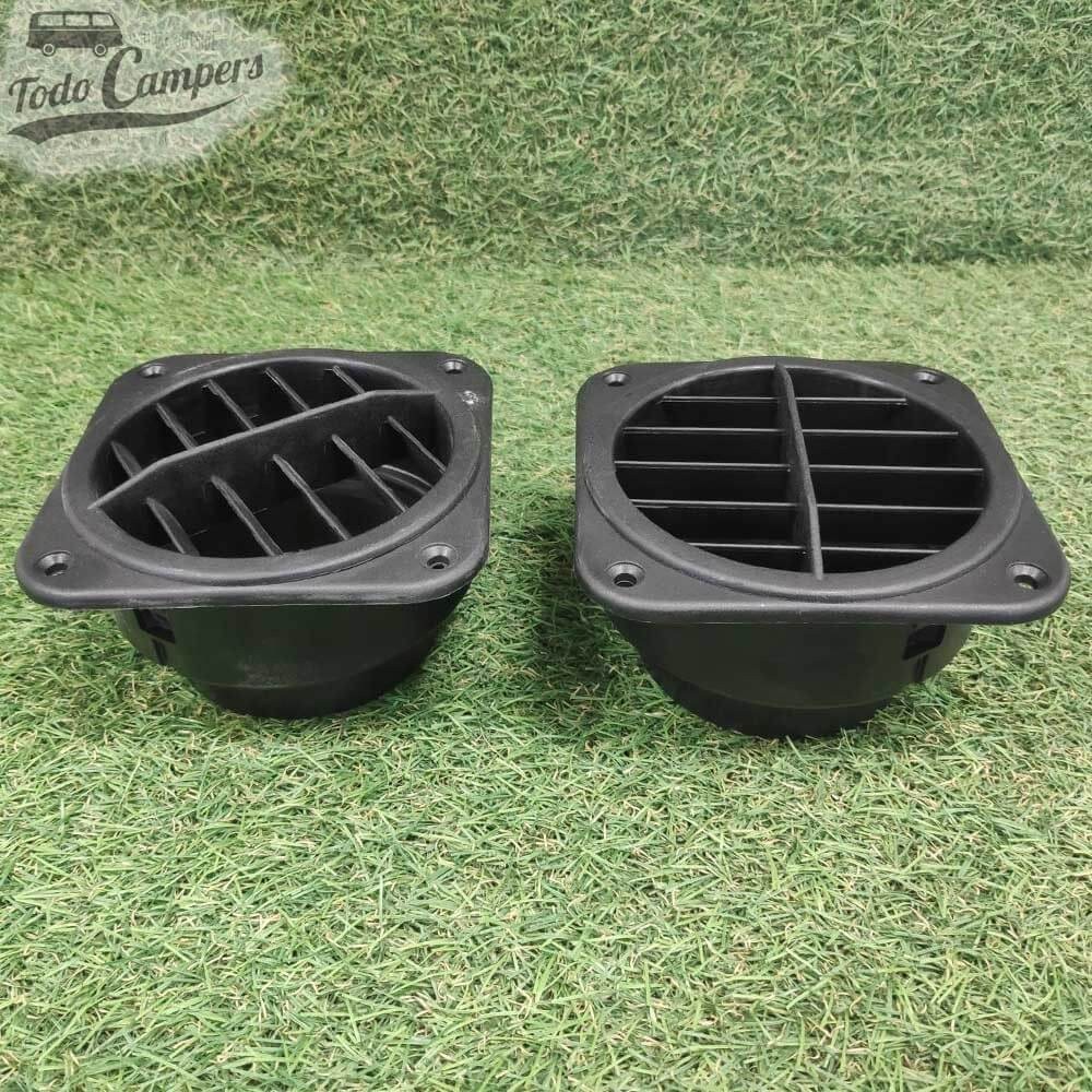 Toberas de aire con rejilla para tubos de 8 mm