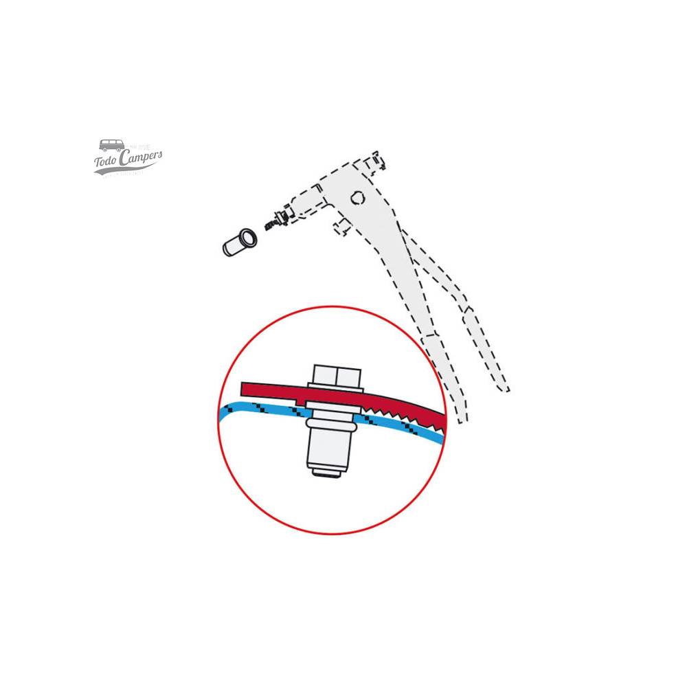 Instrucciones para la correcta instalación del soporte en la furgoneta