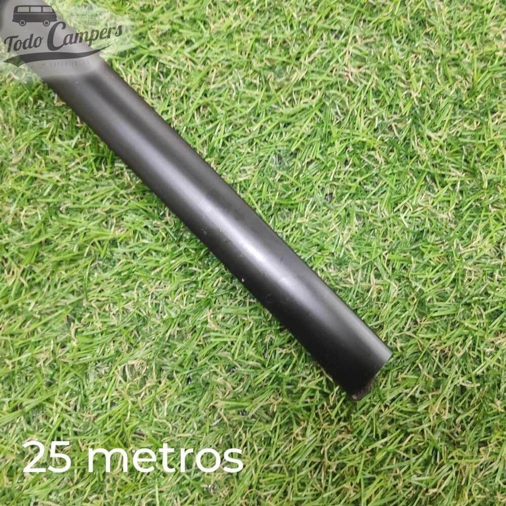 Canto en T semiperfilado - Negro - 25 metros