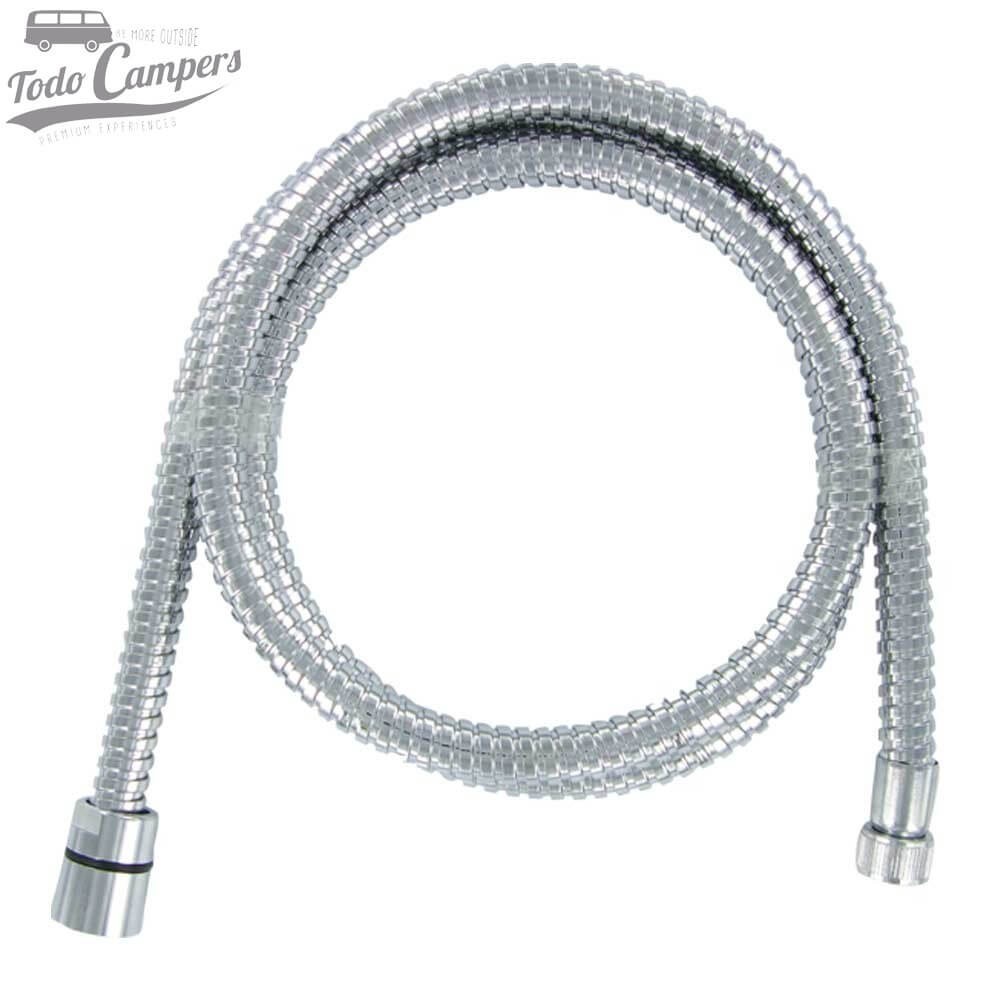 Latiguillo de ducha de metal de 1,5 m - Cromado