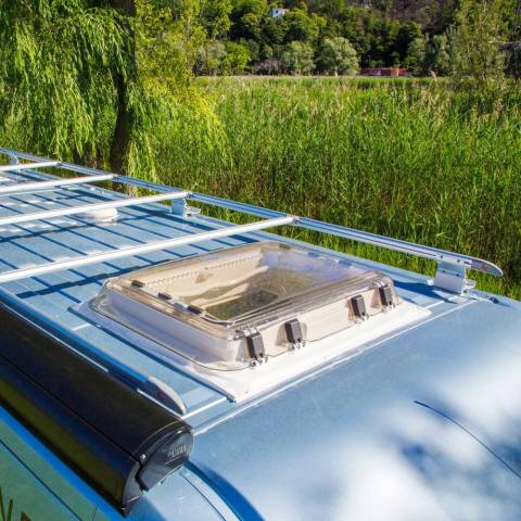 Barras portaequipajes Fiamma Roof Rail para Ducato, Jumper y Boxer desde 2007