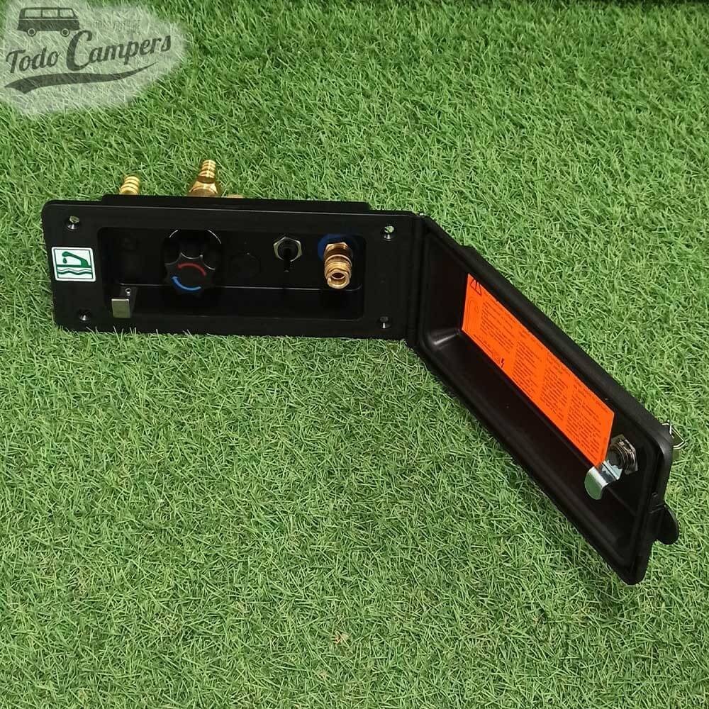 oma ducha empotrable RK Reich de color negro