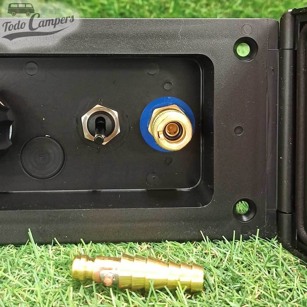 Toma de ducha con conector rápido