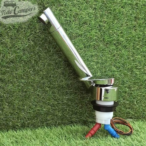 Grifo mezclador monomando abatible y cabezal giratorio RK Reich Twister E - Cromo