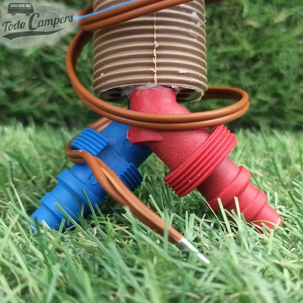 Mezclador monomando para mezclar agua fría y caliente en tu ducha camper